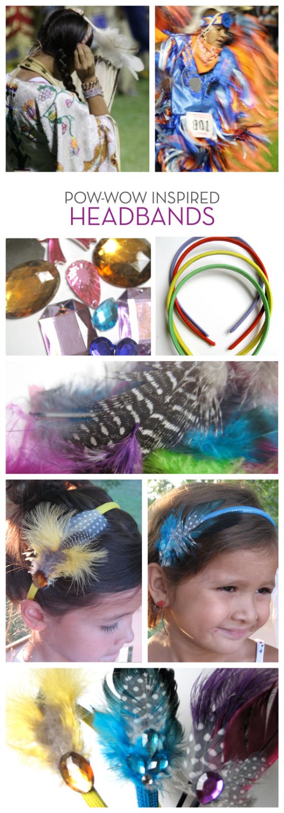 Feather headband invitation design Shari fors wedding hair accessories 