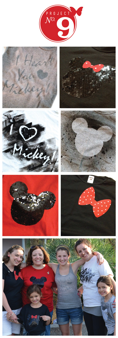 DIY Tshirts Disney Tshirts Mickey Mouse sweet nothings design